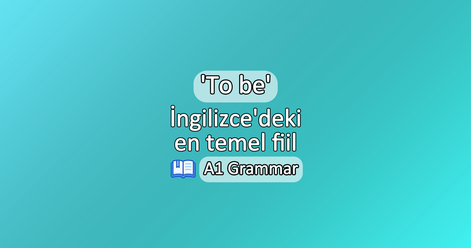 am is are - to be